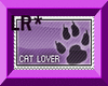 LR* Cat Lover Stamp