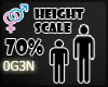 O| Height Scale 70%