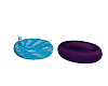 blue/purp float set