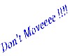 Don't moveeee!!!