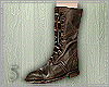5. Laced Up Boots ~Brown