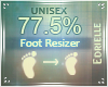 E~ Foot Scaler 77.5%
