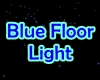 Blue Floor Light