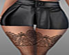 Leather Black Skirt  RL