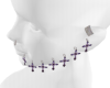 cross nose chain