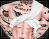 White Shirt + Tattoo