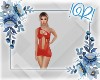 Red Fishnet Dress Sty2