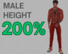[SE] Height Scaler 200 %