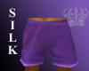 Purple Silk Boxers