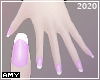 ! Lilac cute nails