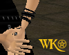 [WK] Dbl Black Bracelet