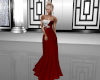 Red & Silver Gown