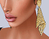 Gold Cool Earring