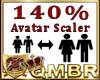 QMBR 140% Avatar Scaler