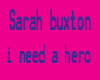 sarah buxton i need hero