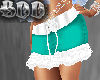 BDD, Green Ruffle Skirt