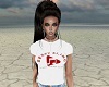 SDI Wht/Red Tee Shirt
