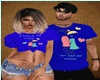 camiseta casal