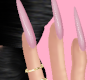 Pink Nails | + Gold Ring