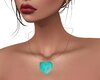 turquoise Heart Necklace