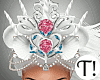 T! White Mermaid Crown