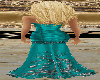 (T) Mimi Teal gown