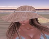 Beach Hat/Aqua Ribbon