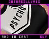 Black Psycho Top