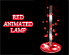 (IKY2) LIQUID  RED LAMP