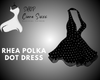 Rhea Polka Dot Dress