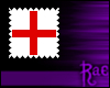 R: English Flag Stamp
