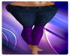 XXL Purple Koi Jeans