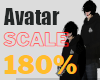 Scaler 180% Avatar