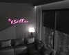 Bella pink wall custom