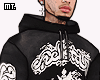 👹. Hell Black Hoodie