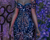 new year blue gown