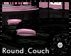 Flirty Round Couch