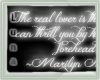 [L] Marilyn Monroe Quote