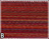 Cabin Square Rug Red