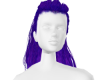 royal purple bluish hair