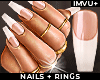 ! YASO nails and rings