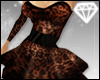 (Ð) Leopard Dance Dress