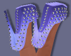 Spike Heels -Periwinkle