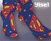 Y' Pj Superman Sock F