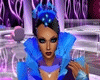 blue wedding hat King