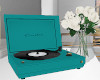 Teal Record Player
