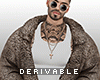 Fur Jacket W/ Tats