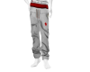stud/stem grey sweatpant
