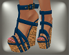 *S* Blue Wedges