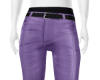 PURPLE CASUAL SLACKS